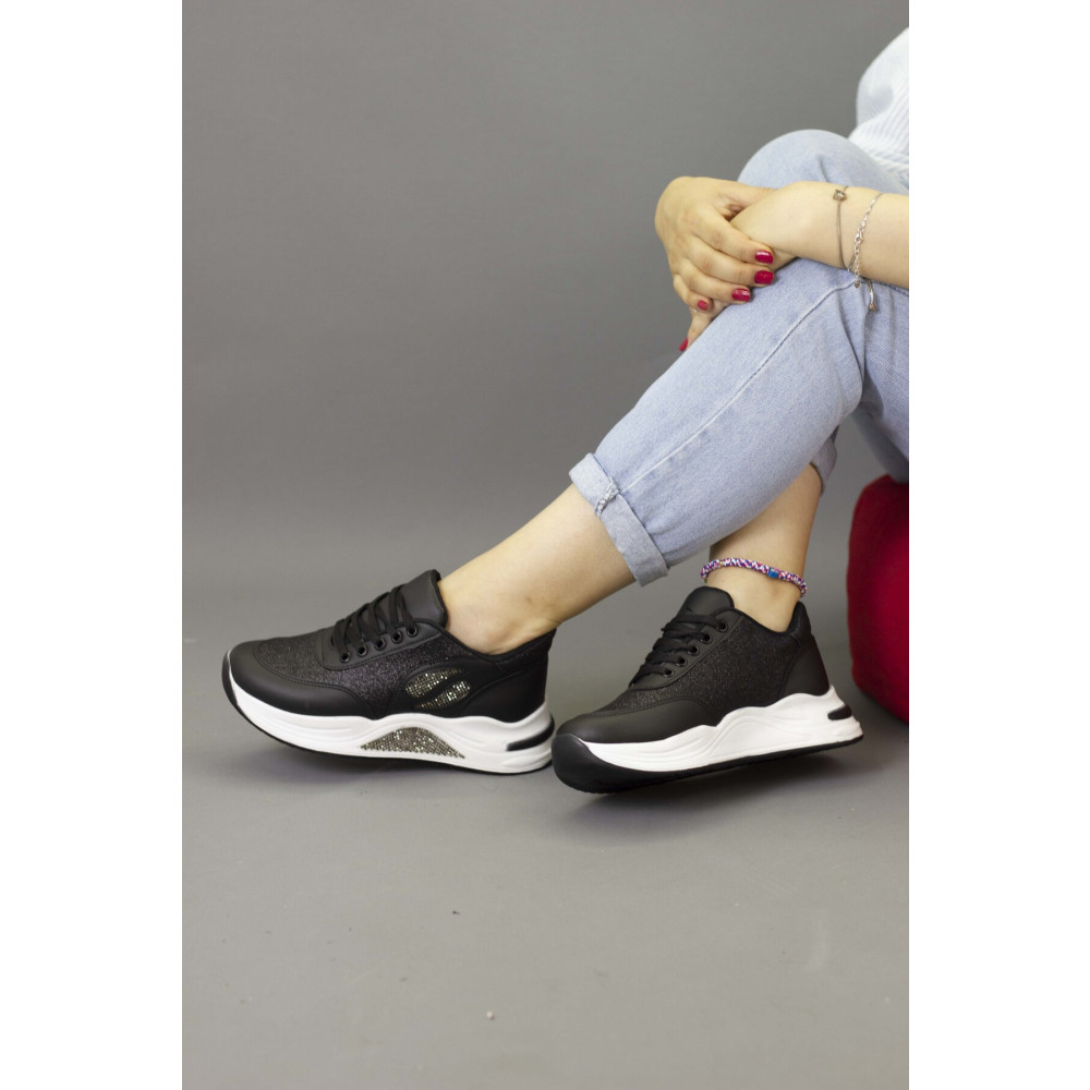 Azim Shoes Kadın Siyah Spor Ayakkabı 36 Beden Spor Ayakkabı Fiyatı