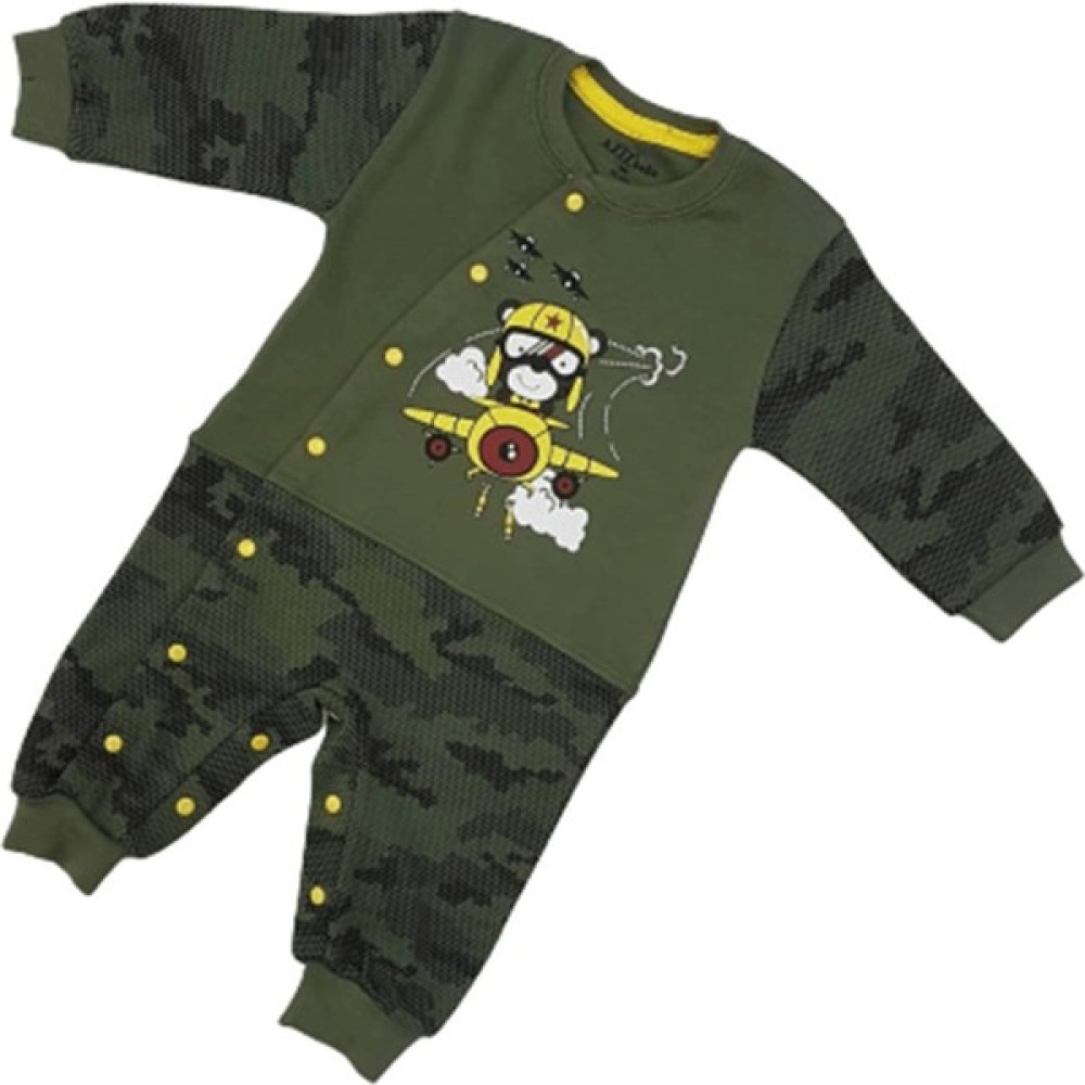 Aziz Bebe 6603 Unisex Bebek Kamuflaj Desen Patiksiz Tulum Bebek Tulumu Fiyatı