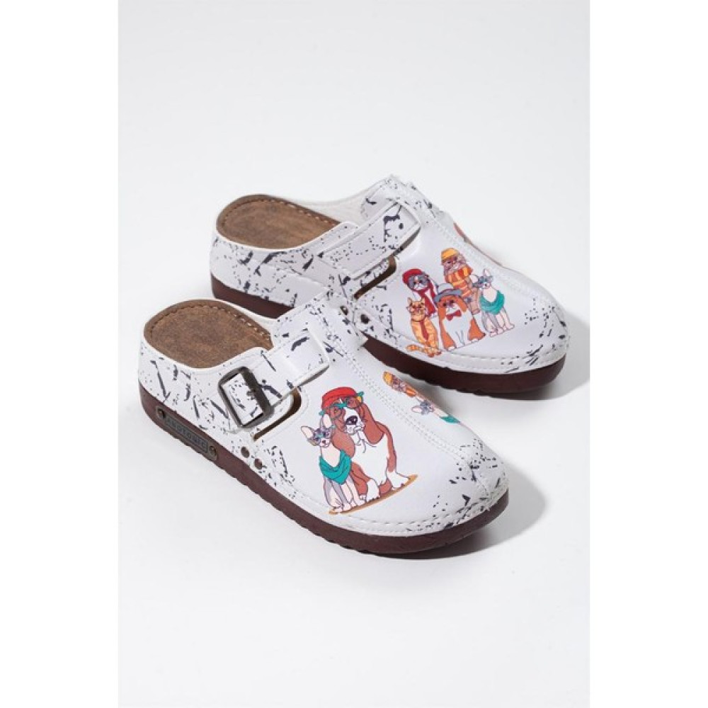 Azizsahinshoes 3006 Kediler Ve Köpekler Ortopedik Yumuşak Taban Anatomik Terlik Kadın Terlikleri ve Sandaletleri Fiyatı