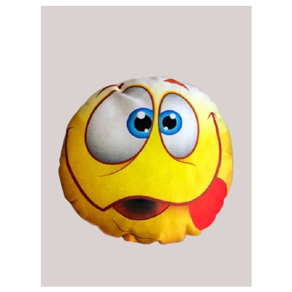 Azoy Emoji Espirili Karikatür Temalı Yuvarlak Oyuncak Yastık Yastık Kılıfı Fiyatı