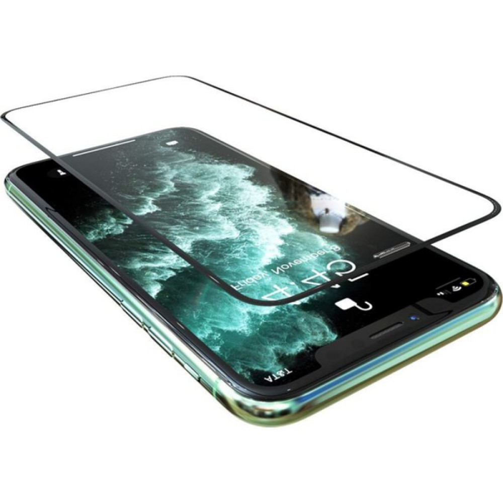 Azr Apple iPhone 11 Full Kaplama 6D 9H Temperli Cam (2'li Paket) Cep Telefonu Ekran Koruyucusu Fiyatı
