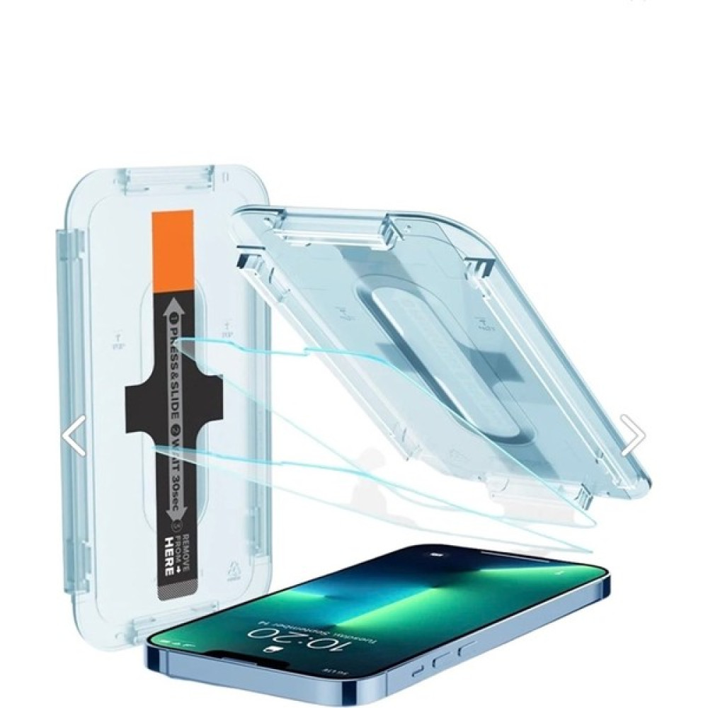 Azr iPhone 13 Pro Uyumlu Hayalet Ekran Koruyucu Cam (Anti Static) Kolay Yapıştırma Aparatlı - Şeffaf Cep Telefonu Ekran Koruyucusu Fiyatı