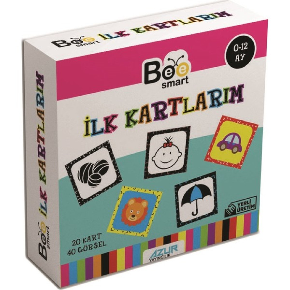 Azur Yayıncılık Bee Smart Ilk Kartlarım Zeka Kartları Bebek Oyuncakları Fiyatı