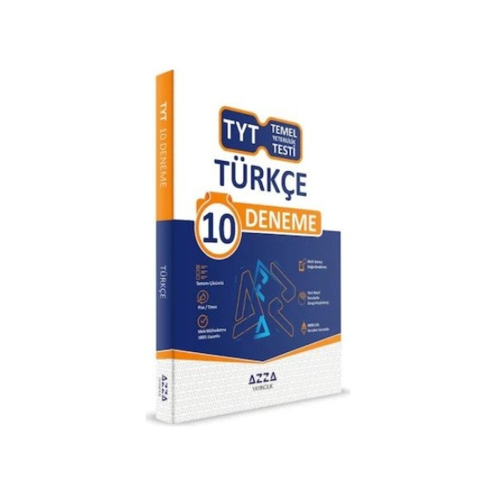 Azza Tyt Türkçe 10 Lu Deneme Ders Sınav Kitapları Fiyatı