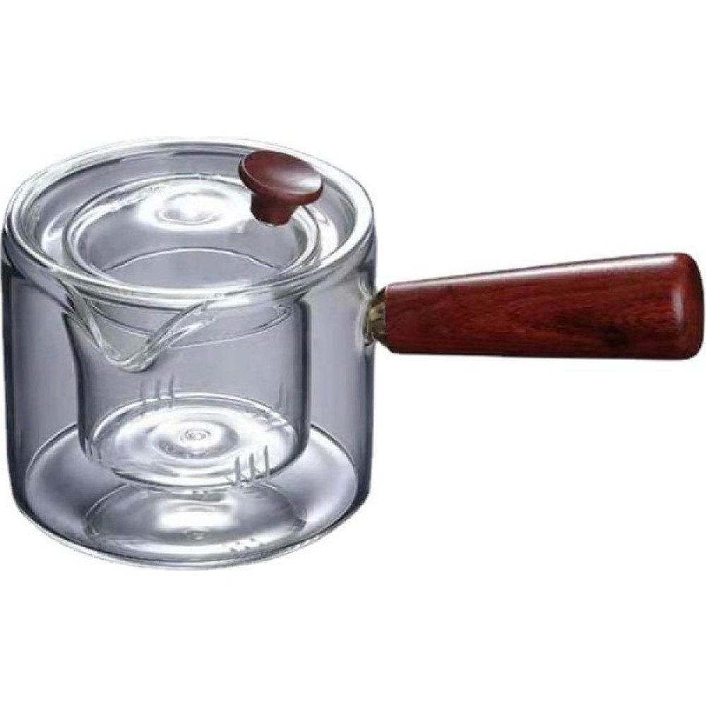 B Baosity 500 ml Borosilikat Cezve - Şeffaf (Yurt Dışından) Cezve Takımları Fiyatı