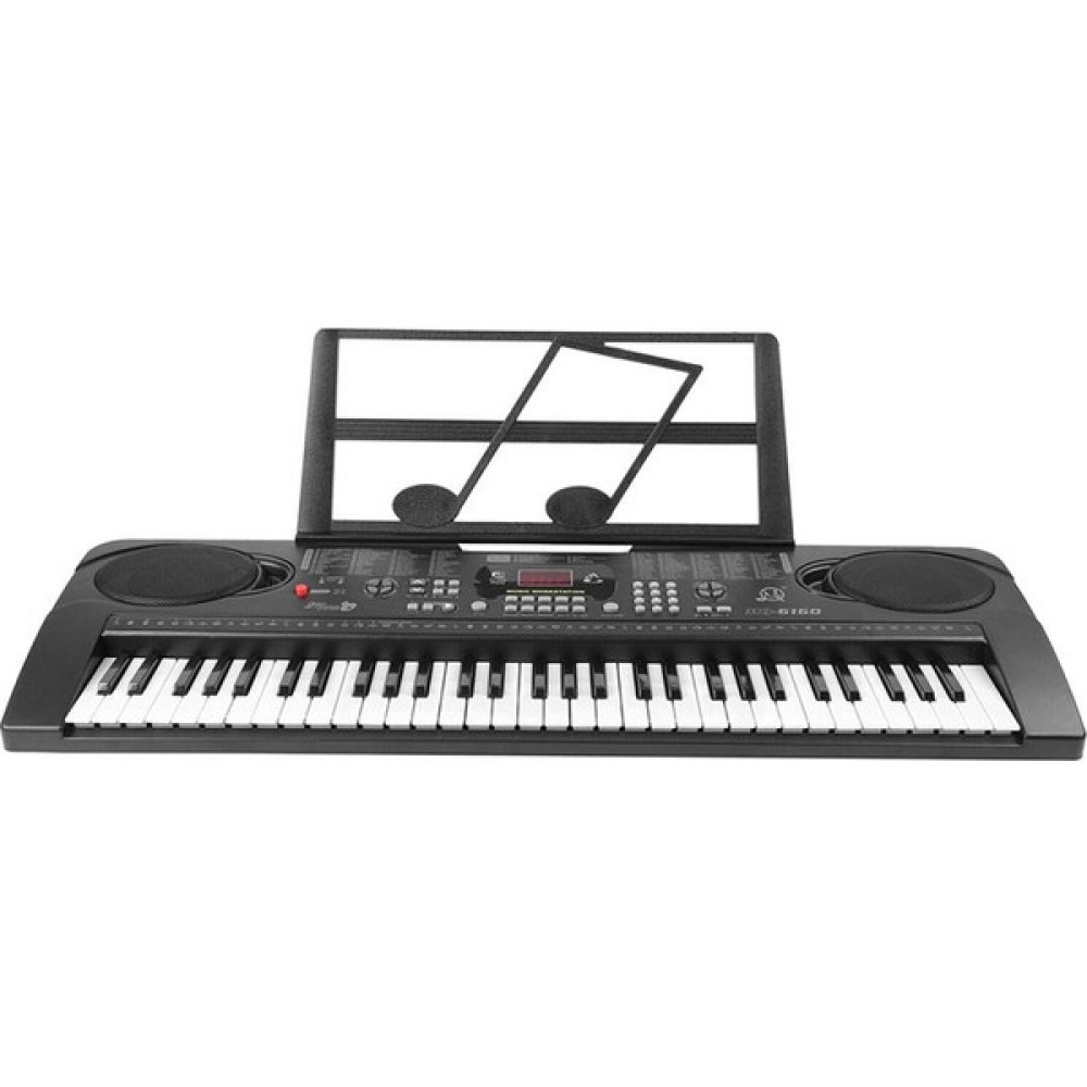 B Baosity 61 Anahtar Dijital Müzik Elektronik Klavye Elektrikli Piyano USB / Mıc (Yurt Dışından) - Siyah Stüdyo ve Sahne Ekipmanları Fiyatı
