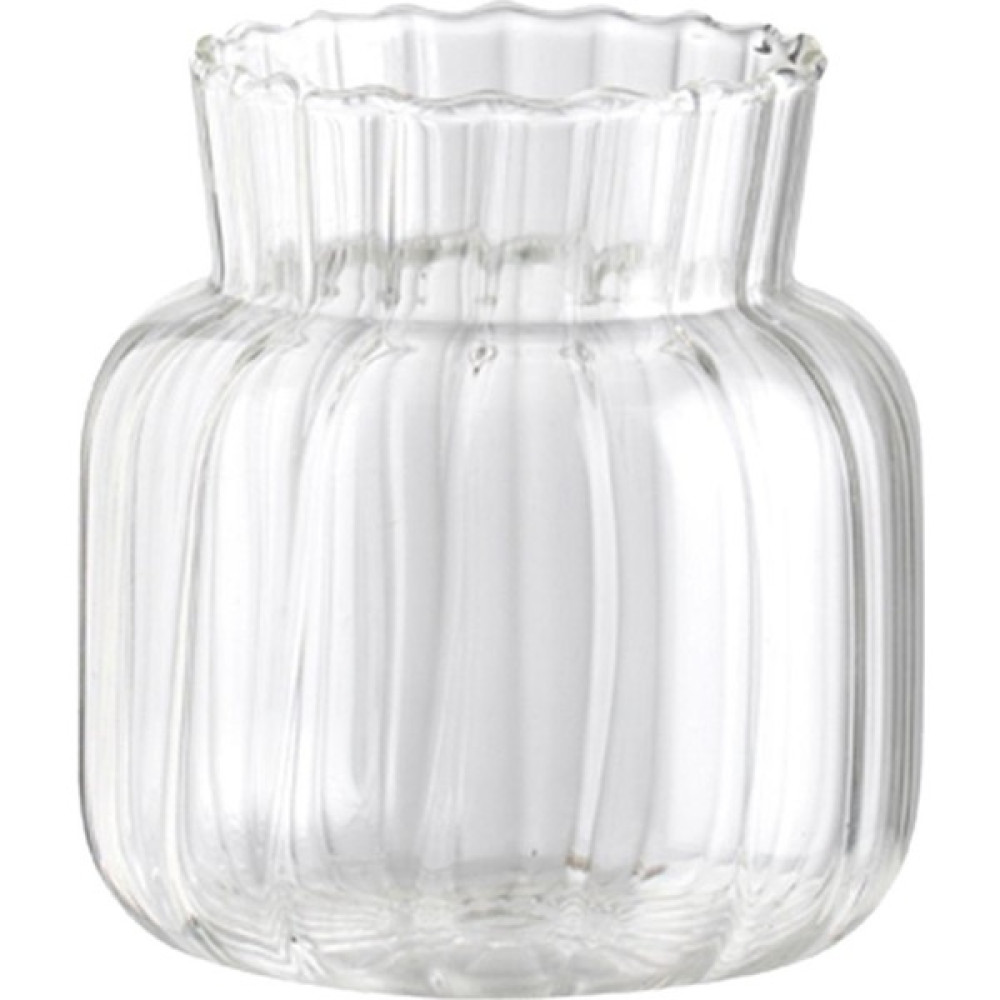 B Baosity Cam Çiçek Vazo Temizle Çiçek Konteyner Taze Kesim ve Kurutulmuş Çiçek Vazo 7.5x8.5 cm (Yurt Dışından) - Şeffaf Vazo Fiyatı