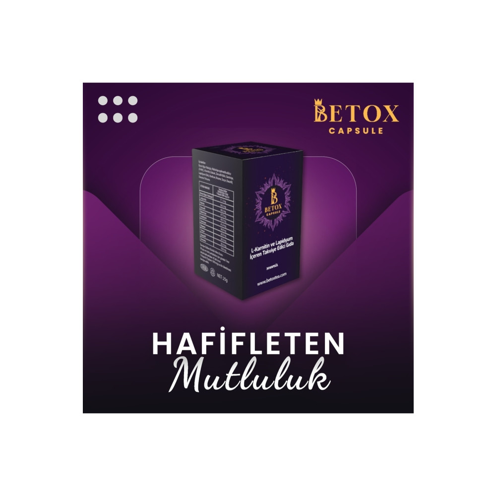 B BETOX DETOX TEA Betox Detox Kapsül Çay Fiyatı