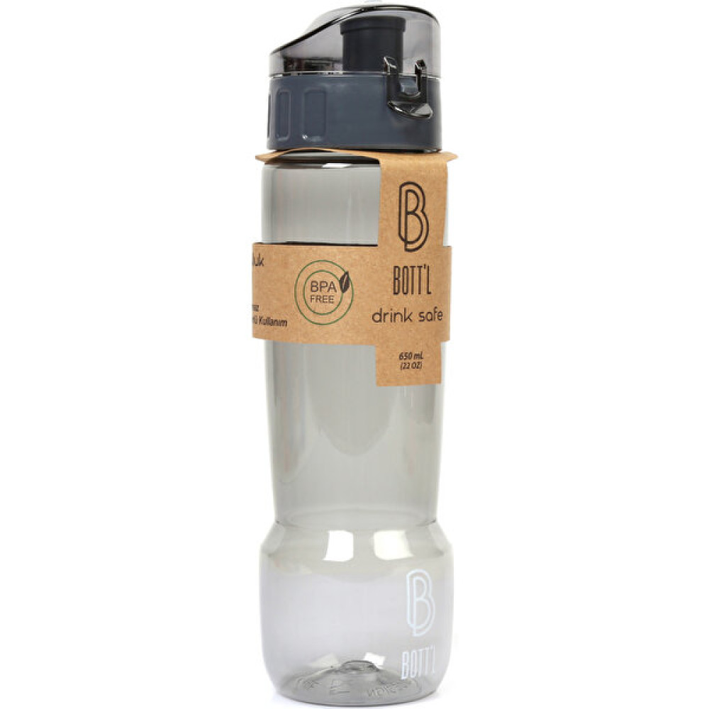 B BOTT'L Tritan Kırılmaz Matara Tritan Kırılmaz Suluk Siyah Camry 650 ml Suluk Fiyatı