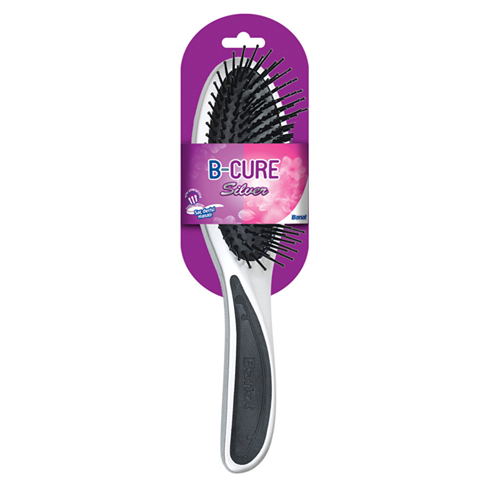 B-Cure Silver 662 Saç Fırçası Saç Fırçası ve Tarağı Fiyatı