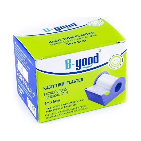 B-Good Kağıt Tıbbi Flaster 5m x 5cm SSD / Solid State Drive Fiyatı