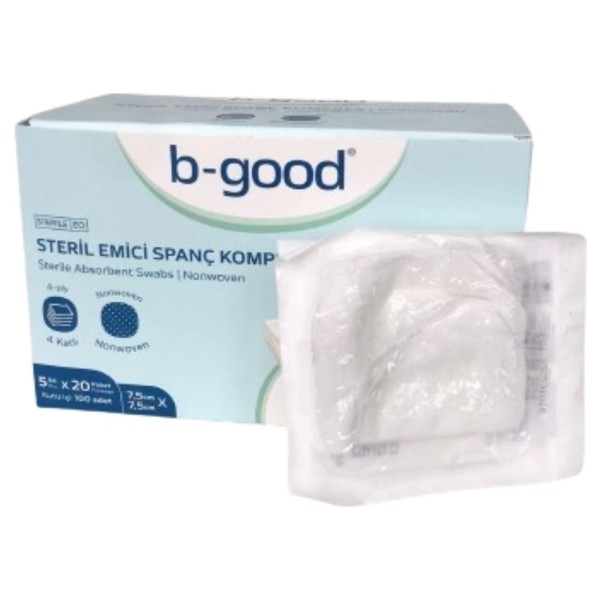 B-Good Nw Kompres 7,5 x 7,5 100 Lü Diğer Fiyatı