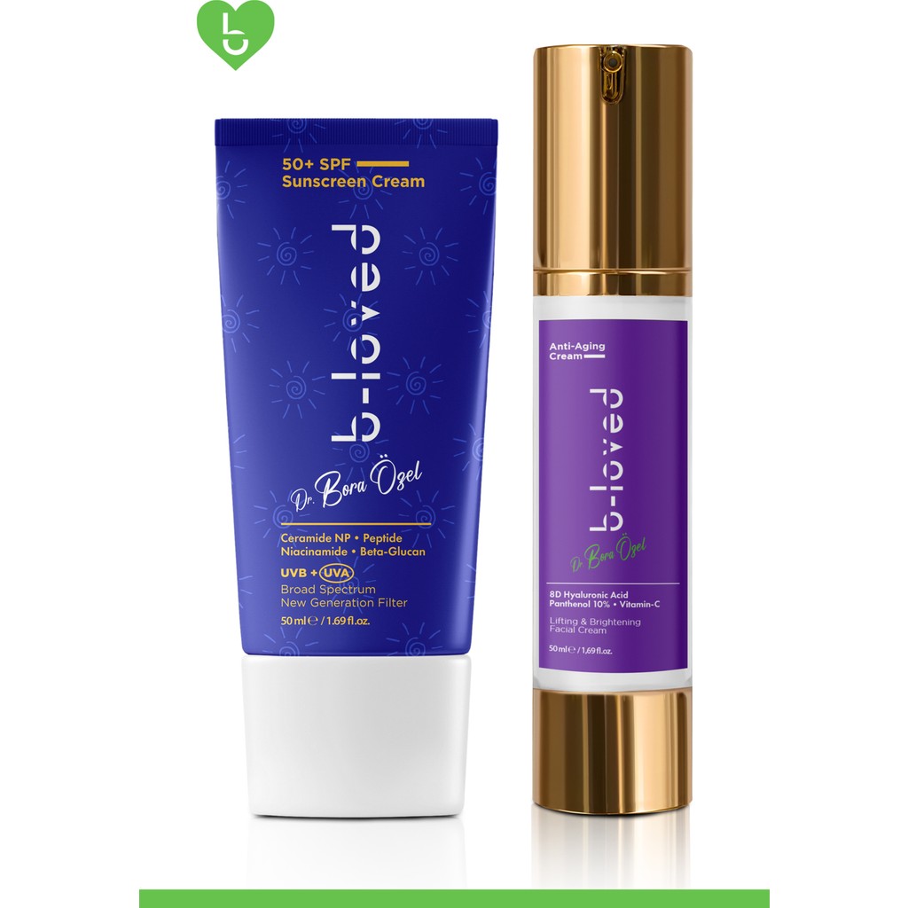 B-Loved Anti-Aging Krem ve Çok Yüksek Korumalı Spf 50+ Ikili - Cilt Kalitesini Artırıcı & Leke Önleme Diğer Fiyatı