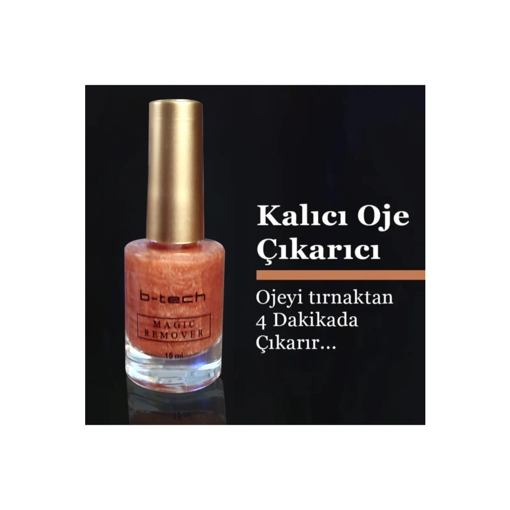 B-Tech Professional Kalıcı Oje Çıkarıcı 15ml Makyaj Ürünleri Fiyatı