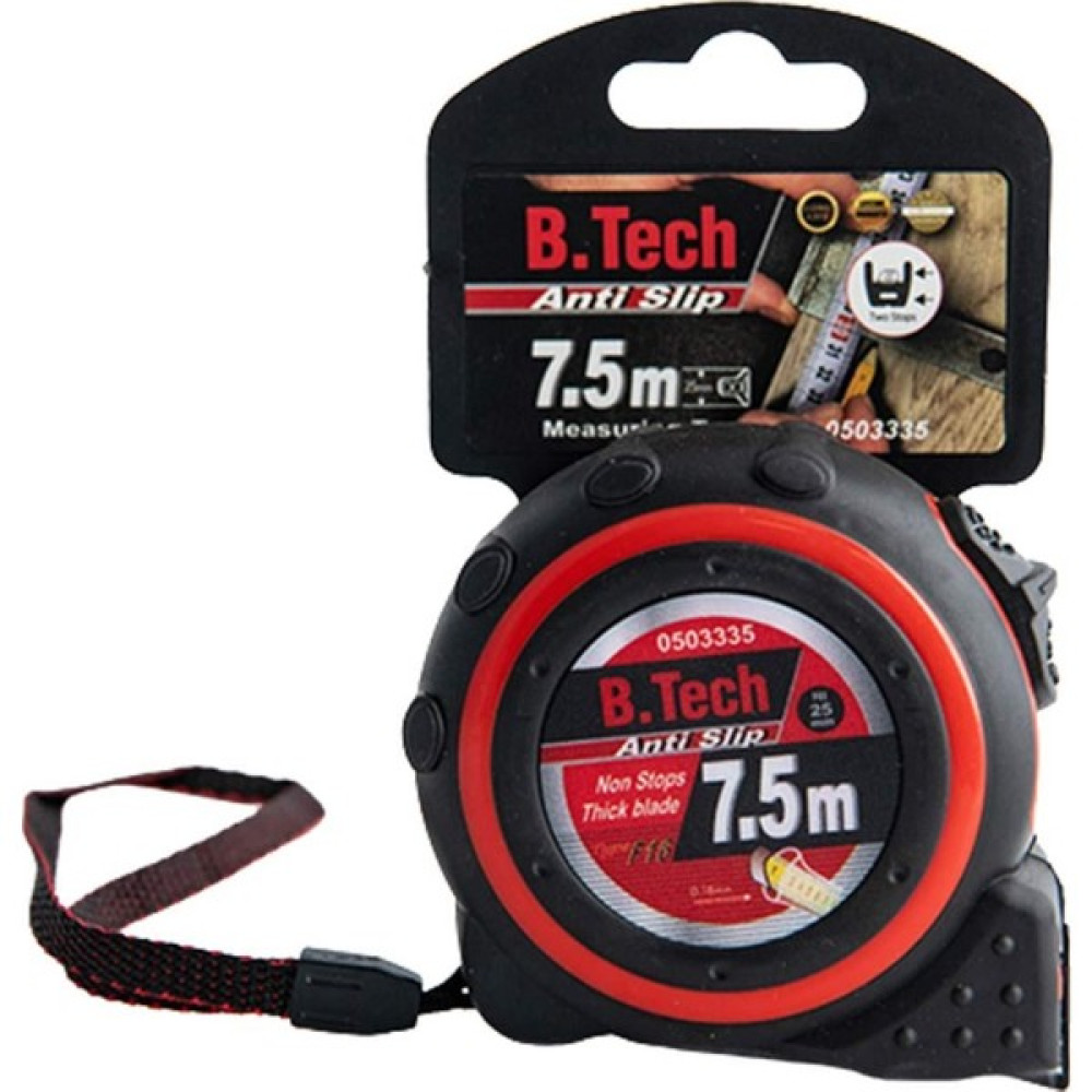 B-Tech Şerit Metre 7,5X25 mm - Yok Diğer Test ve Ölçüm Cihazları Fiyatı