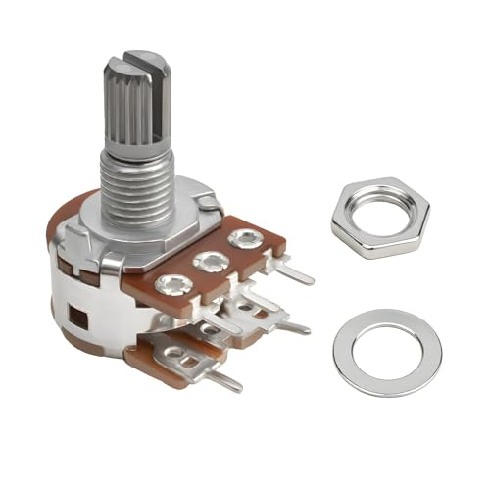 B20K Control Board Speed Knob with Washer and Nut Replacement Parts Fits for Medicool Pro Power 20k Nail Drill Machines