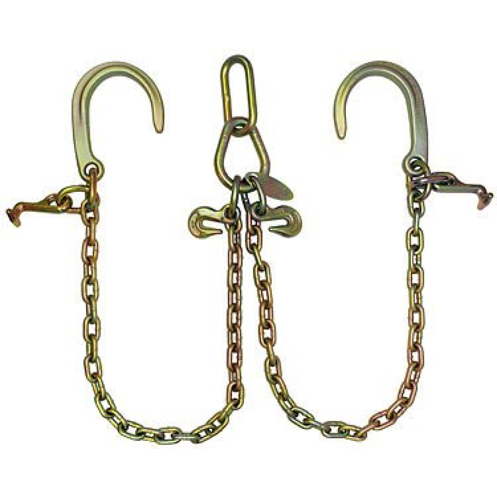 BA Products LP11-8DT, Low Profile V Chain, G70, 8" J Hook, T Hook