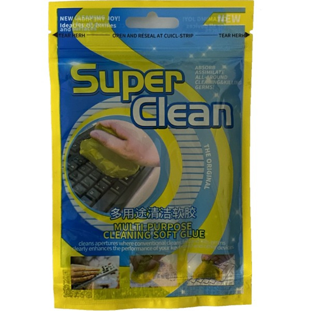 Ba Ticaret Super Clean Mucize Temizlik Sülüğü Super Clean Araç Içi - Klavye Dar Bölge Temizleyici Jel (Slime) Oto Genel Temizlik Fiyatı