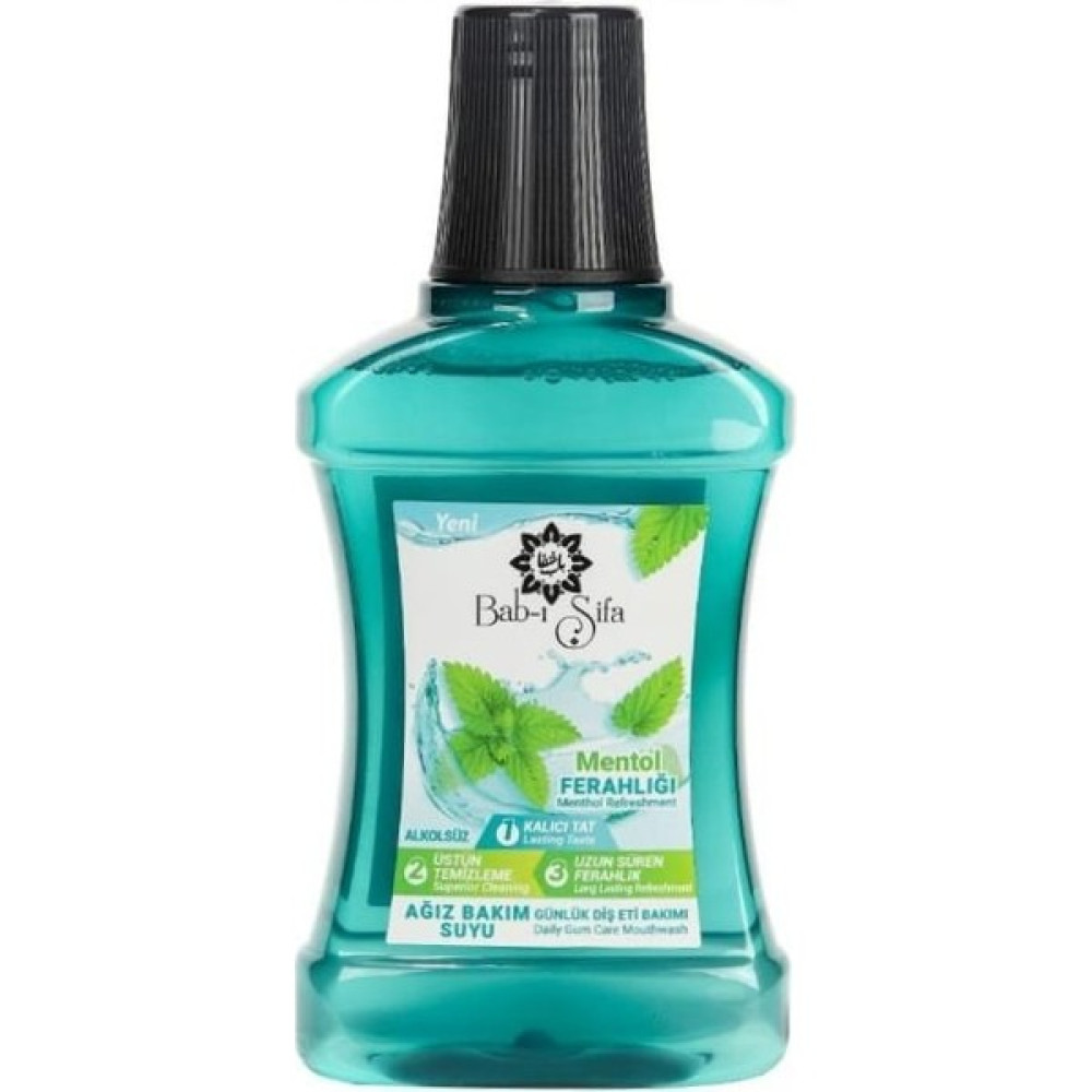 Bab-ı Şifa Ağız Bakım Suyu 290 ml (Mentol Ferahlığı) Ağız Gargara ve Spreyi Fiyatı