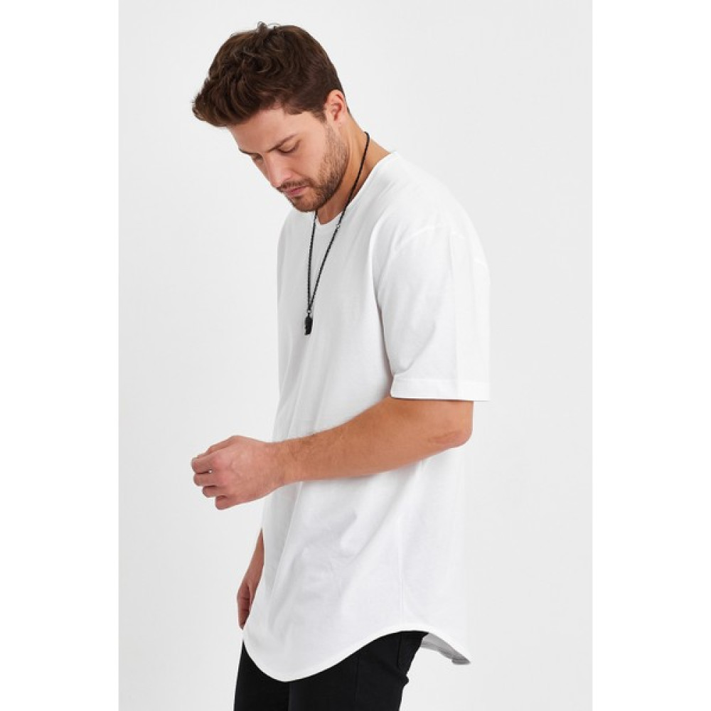 BABBOSS Pis Yaka Derin Oval Rahat Kesim Tişört Erkek T-shirt Fiyatı