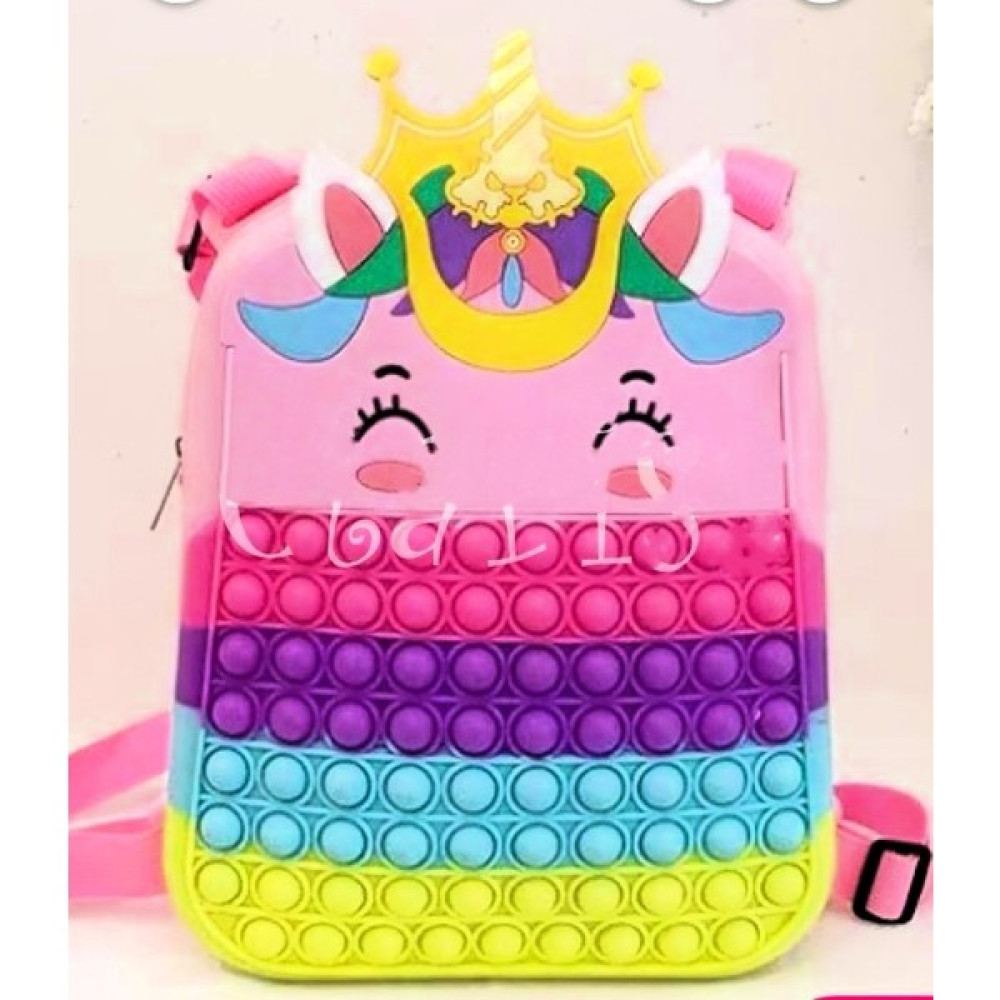 Babby Mommy Unicorn Model Popit Çocuk Çanta Unisex Çanta & Cüzdan ve Seyahat Çantaları Fiyatı