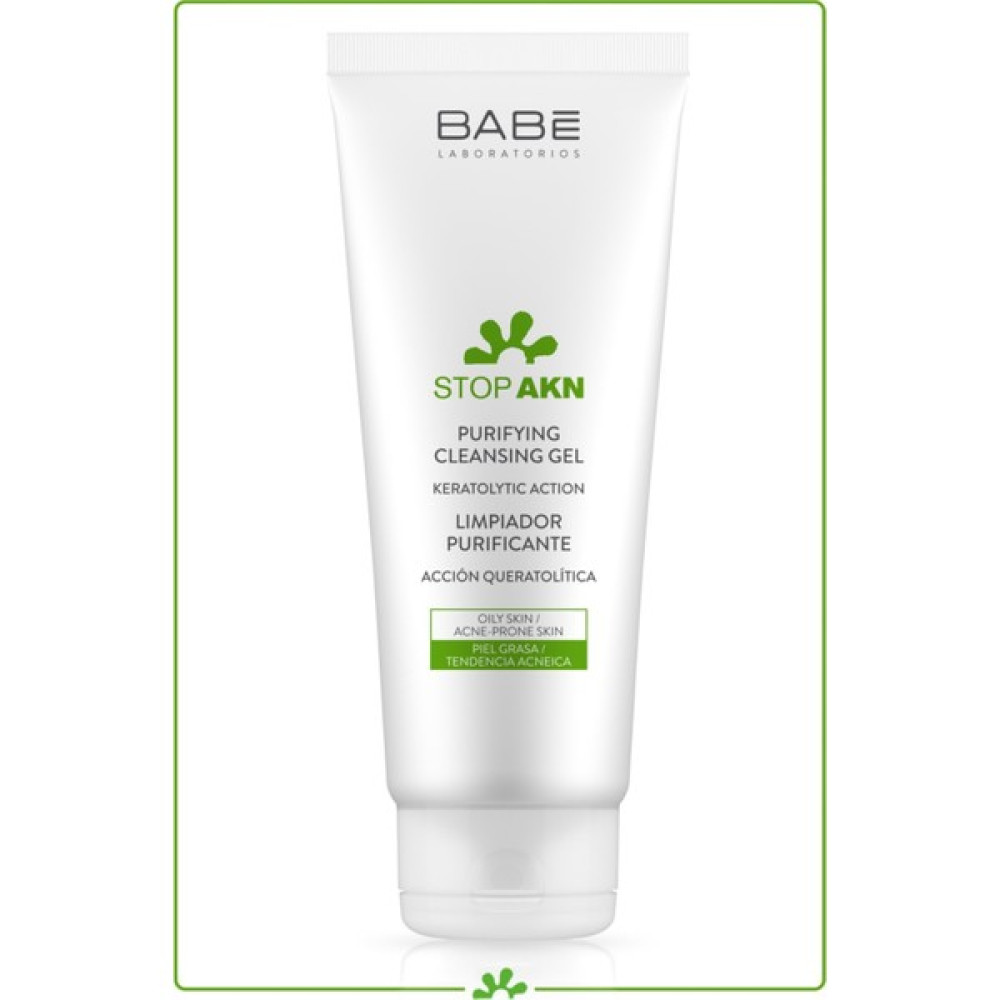 Babe Laboratories Babe Laboratorios Arındırıcı Yüz Temizleme Jeli - Stop-Akn 100 ml Cilt Temizleme ve Peeling Fiyatı