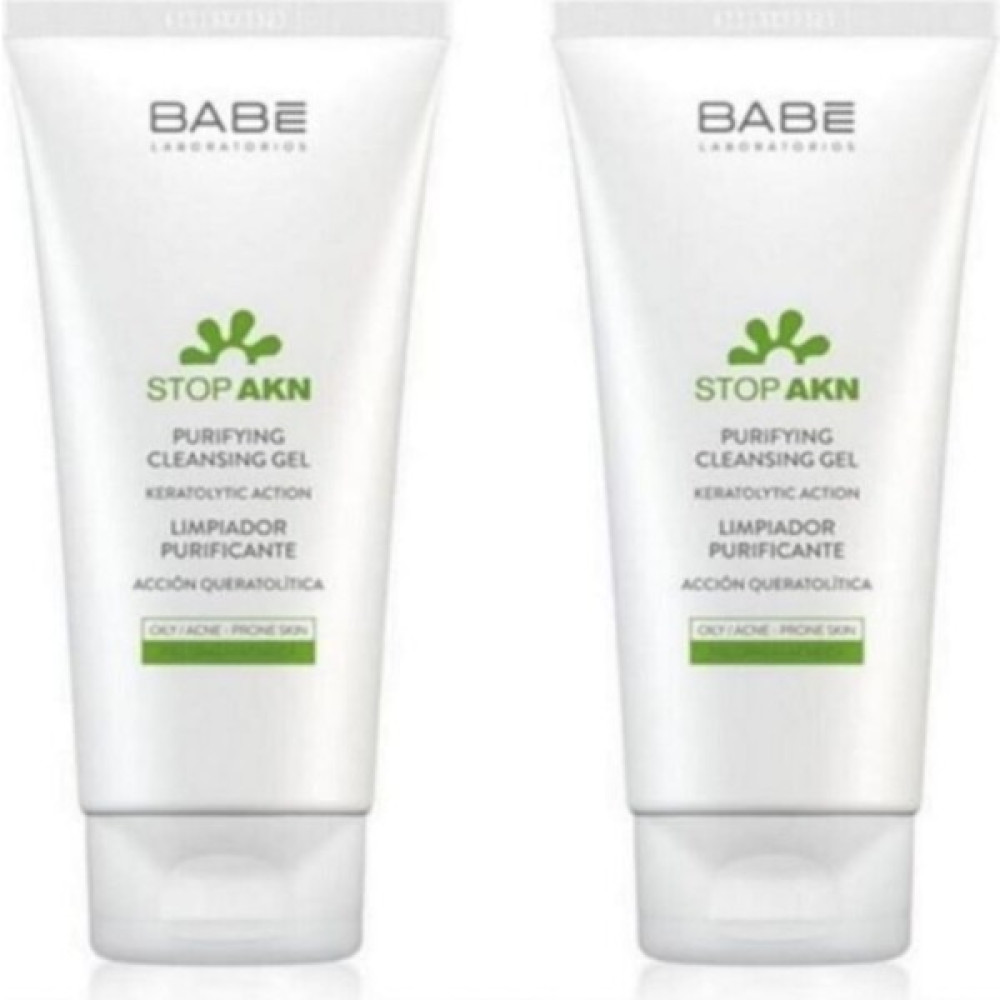Babe Laboratories Babe Laboratorios Stop Akn Yağlı Ciltler Için Temizleme Jeli 2X100ML Cilt Temizleme ve Peeling Fiyatı
