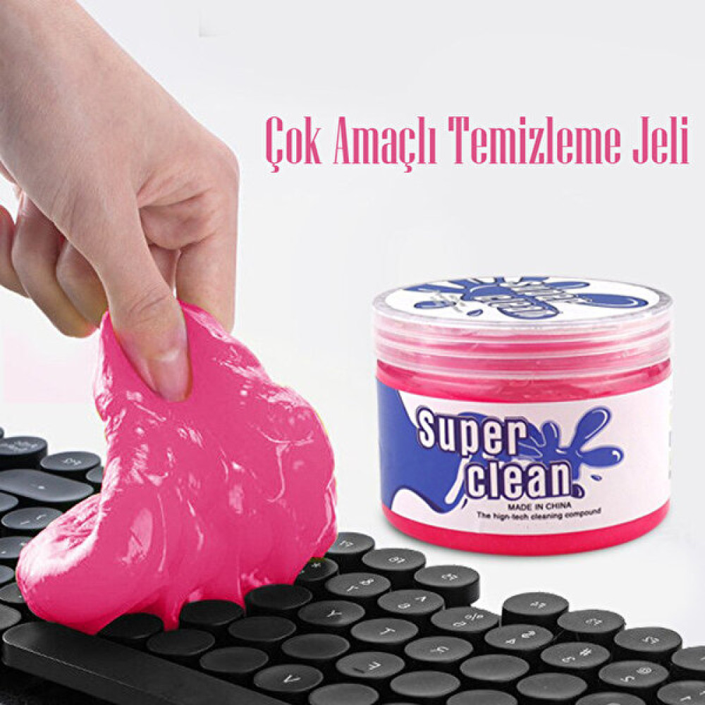 Babikamium Super Clean Temizlik Hamuru, Araç Oto, Klavye, Telefon, Ev, Mobilya Köşe Temizlik Jeli Pembe Oto Genel Temizlik Fiyatı