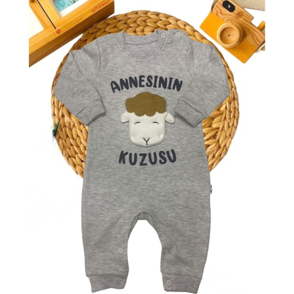 Babixkids Annesinin Kuzusu Yazılı Tulum Bebek Tulumu Fiyatı