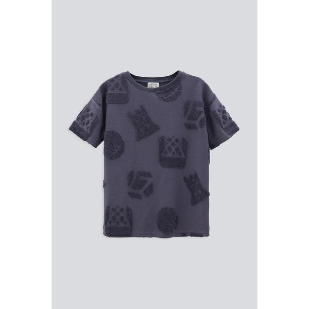 Babokah (Kids Boy) Desenli Havlu Kısa Kol T-Shırt Erkek Çocuk T-shirt Fiyatı