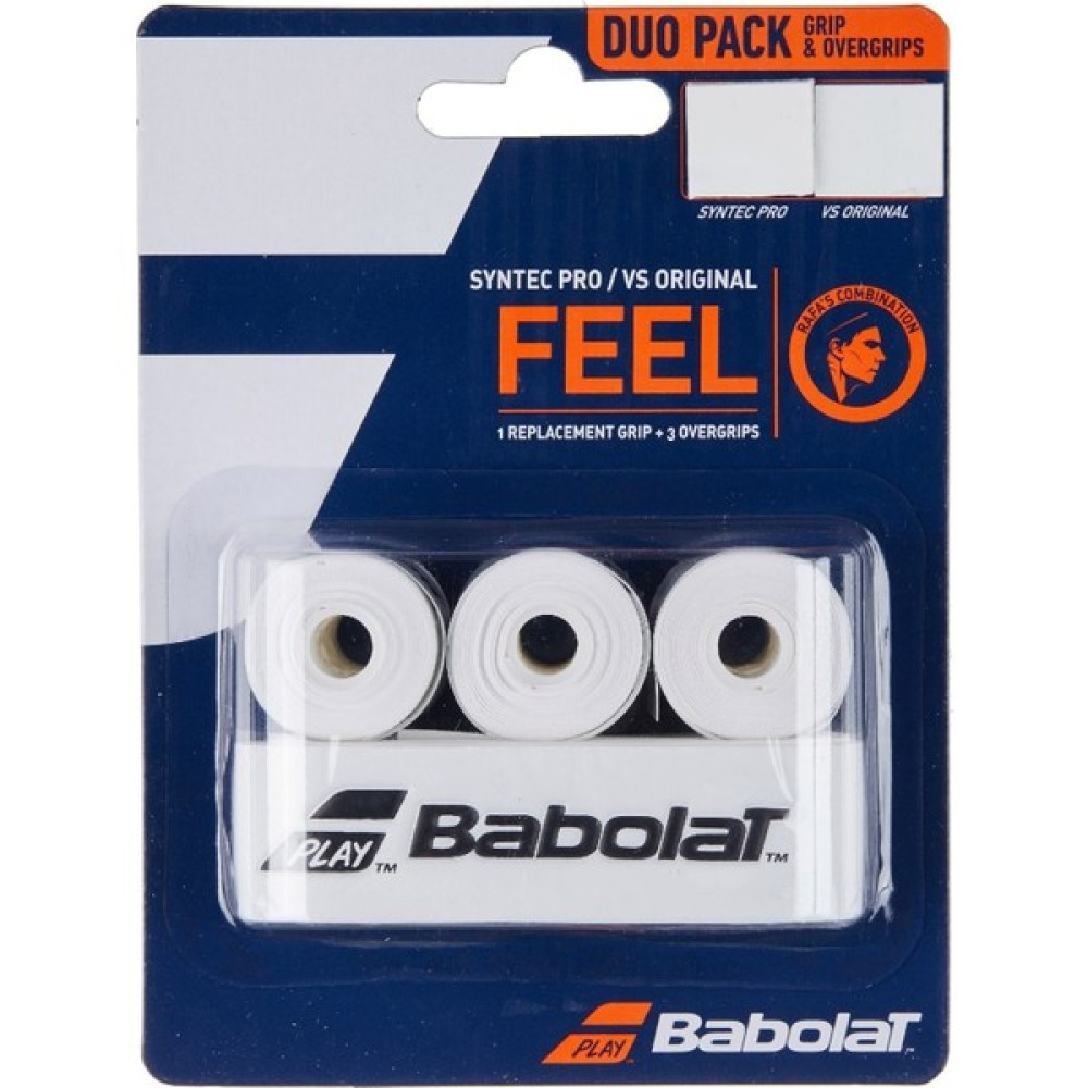 Babolat Syntec Pro Ana Grip+ 3'lü Vs Orıgınal Tenis Gribi Tenis & Badminton Fiyatı