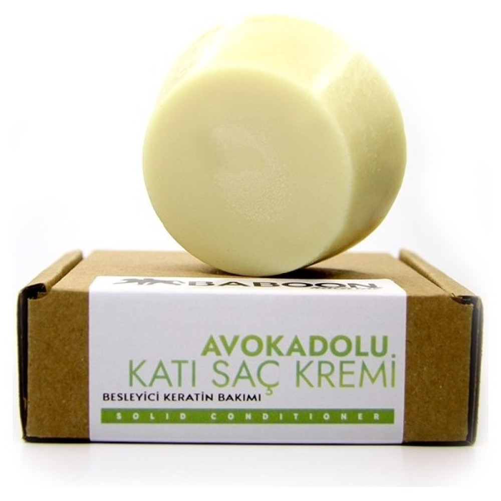 Baboon Natural Avokadolu Katı Saç Kremi 50 G Şampuan ve Saç Kremi Fiyatı