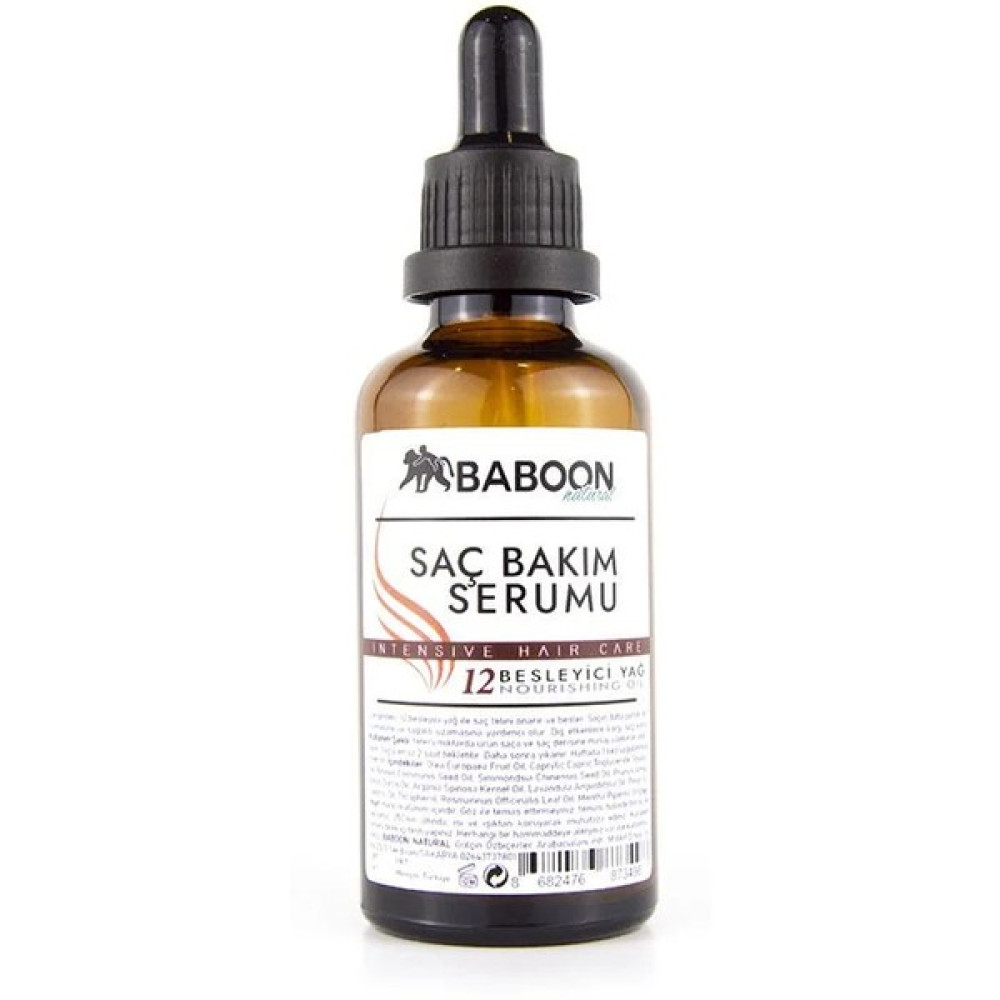 Baboon Natural Saç Bakım Serumu - Saç Serumu Saç Bakım Maskeleri & Serumlar & Spreyler Fiyatı