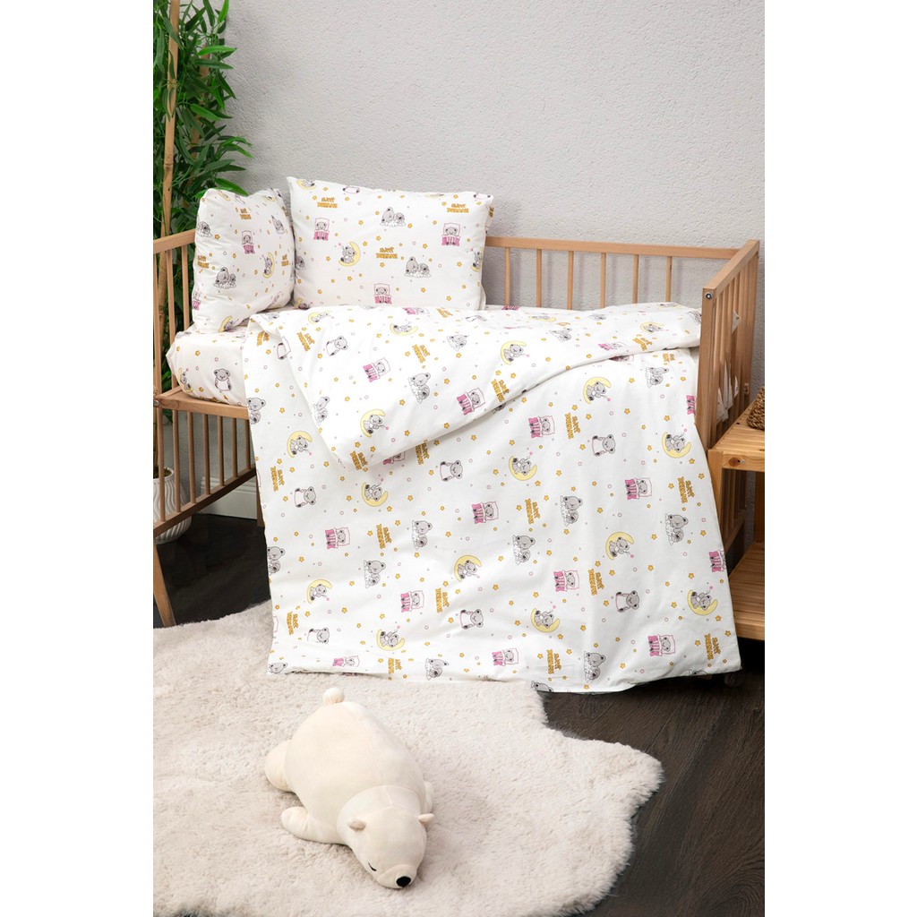 Baby %100 Pamuk Dream Sweet Bebek Nevresim Takımı - Pembe - 70 x 120 cm Nevresim Takımı Fiyatı