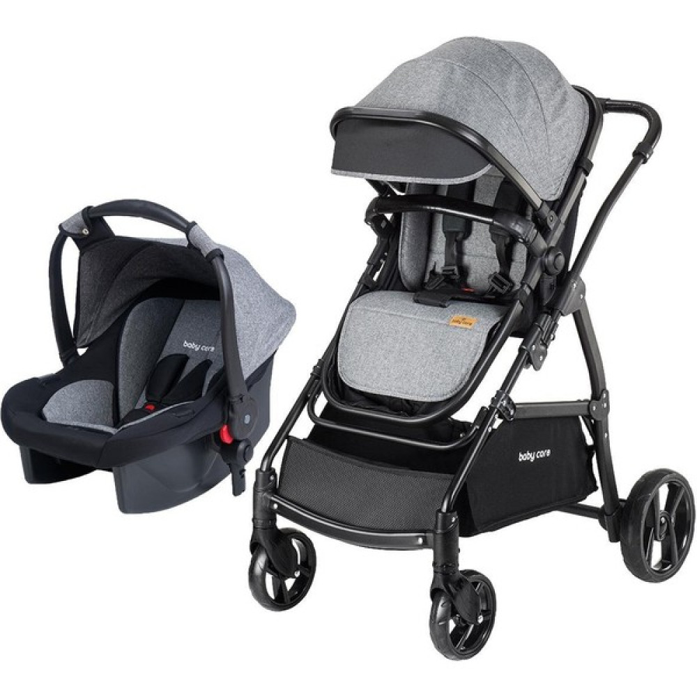 Baby Care 310 Safari Travel Sistem Bebek Arabası Gri Bebek Arabası-Puset Aksesuarları Fiyatı