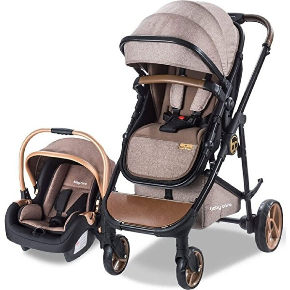 Baby Care BC-300 Exen Alüminyum Travel Puset Kahve ( G ) - Kahverengi Bebek Arabası-Puset Aksesuarları Fiyatı
