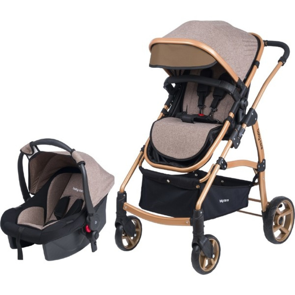 Baby Care  Bc-40 Astra Trio Travel Sistem Bebek Arabası - Kahverengi Bebek Arabası-Puset Aksesuarları Fiyatı