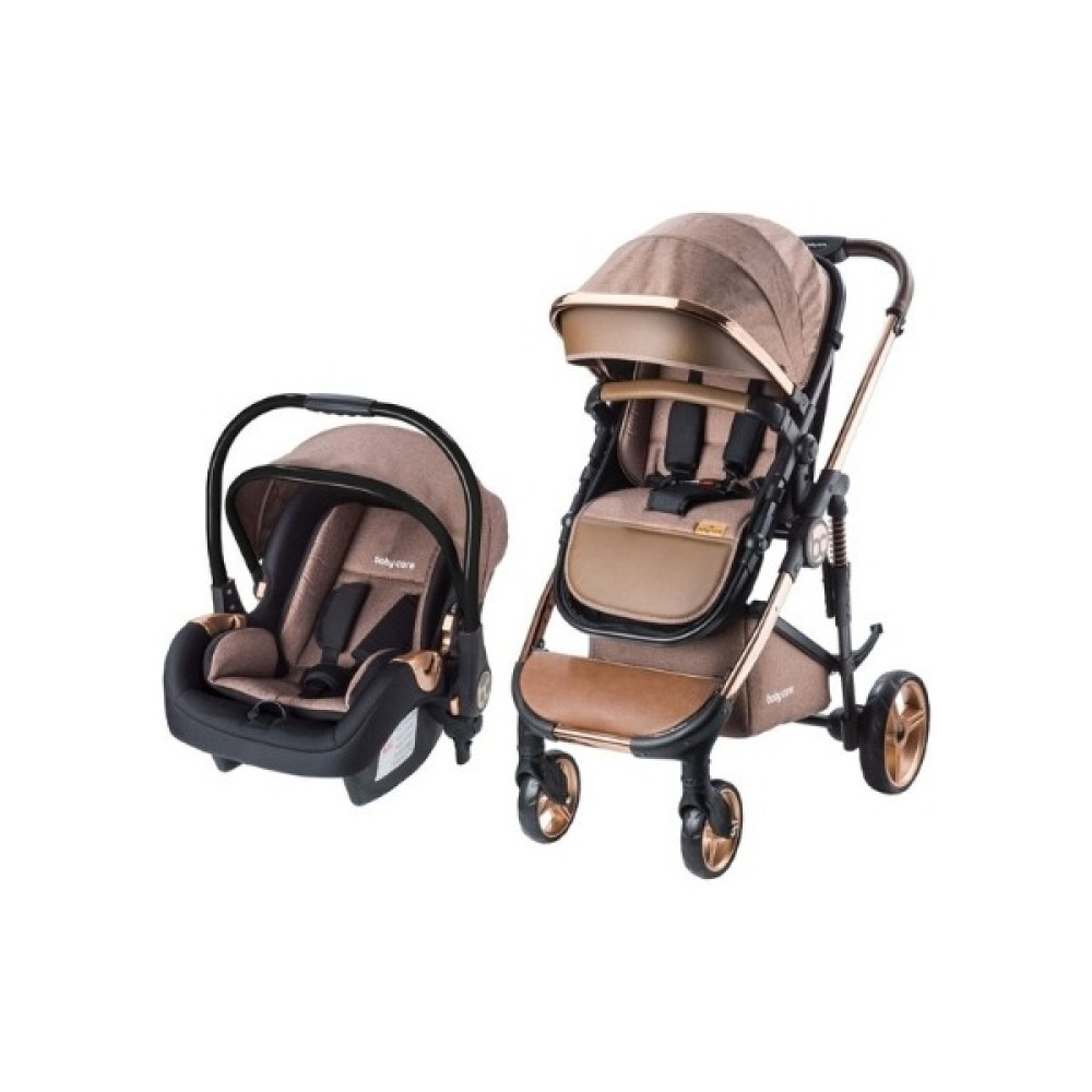 Baby Care BC-440 Collarado Chrome Travel Puset Bebek Arabası - Kahverengi Bebek Arabası-Puset Aksesuarları Fiyatı