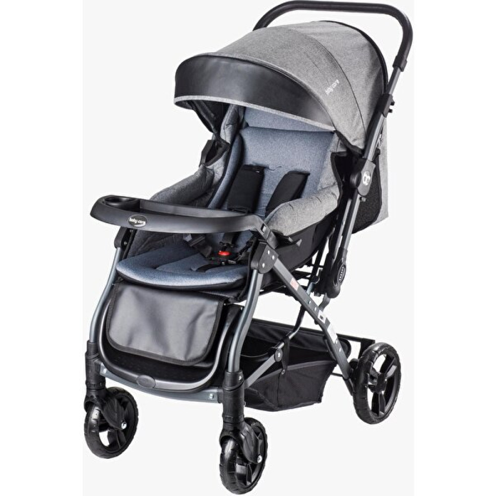 Baby Care Bc-65 Çift Yönlü Bebek Arabası - Gri Bebek Arabası-Puset Aksesuarları Fiyatı