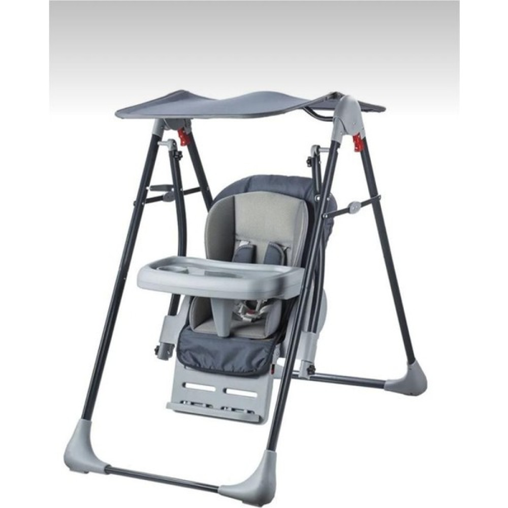 Baby Care Rocket Elite Katlanır Tablalı Salıncak & Mama Sandalyesi - Gri Bebek Oyuncakları Fiyatı