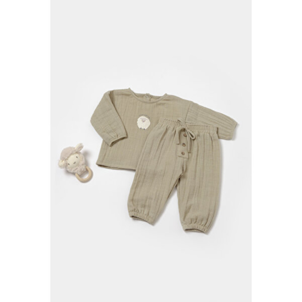 Baby Cosy Babycosy Organik Müslin Alt&üst Takım Bebek Giysi Takım Fiyatı