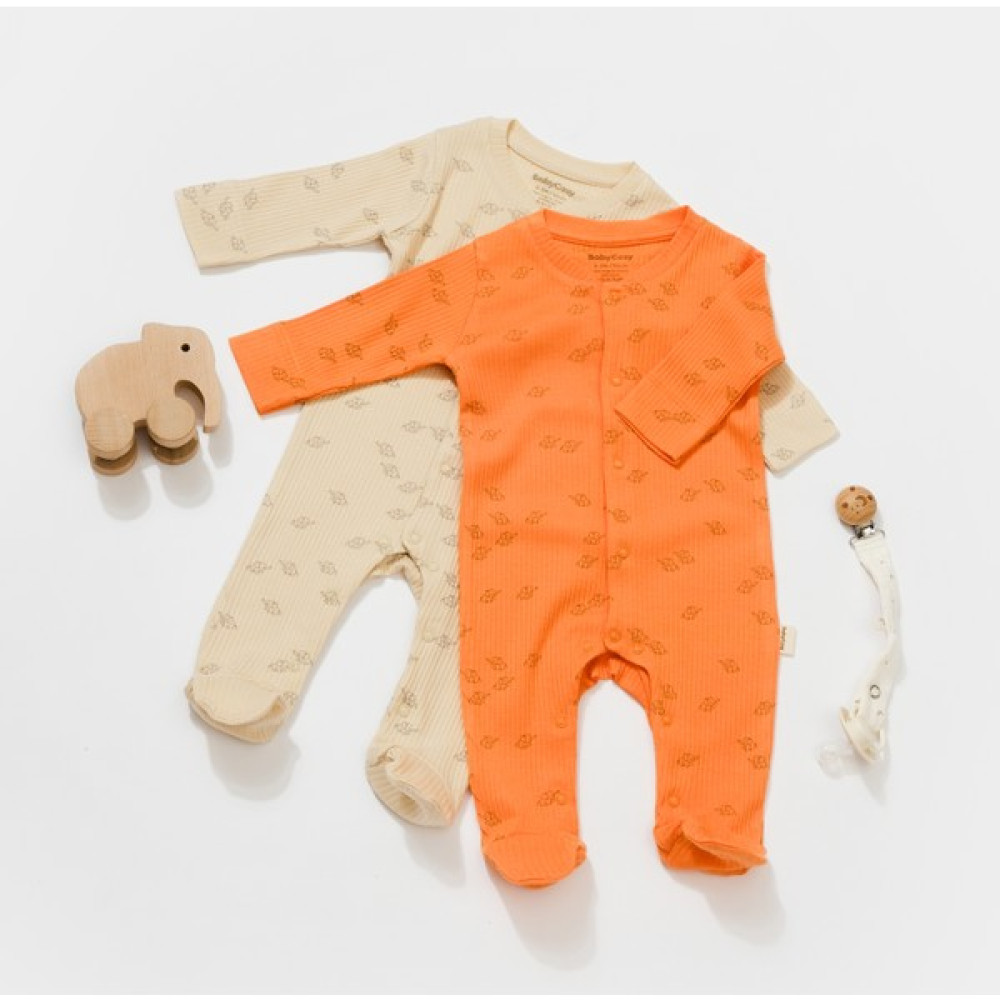 Baby Cosy Organik Modal 2 Li Patikli Tulum Bebek Tulumu Fiyatı