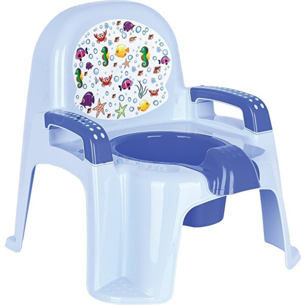 Baby Design Afacan Çocuk Lazımlık Koltuk Tipi - Açık Mavi Bebek Lazımlık Fiyatı