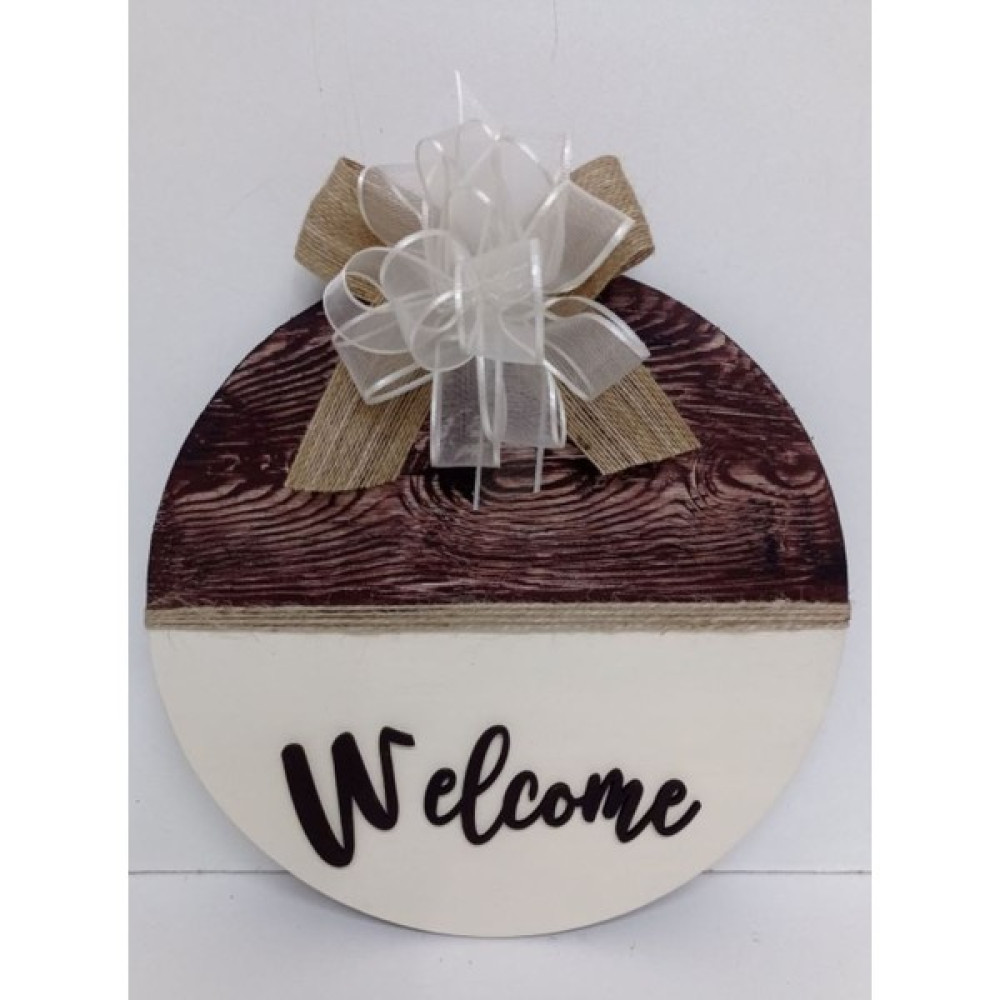 Baby Desing Kapı Süsü Ahşap Dekoratif Welcome Dış Kapı Süsü Duvar Süsü Bebek Kapı Süsü Fiyatı