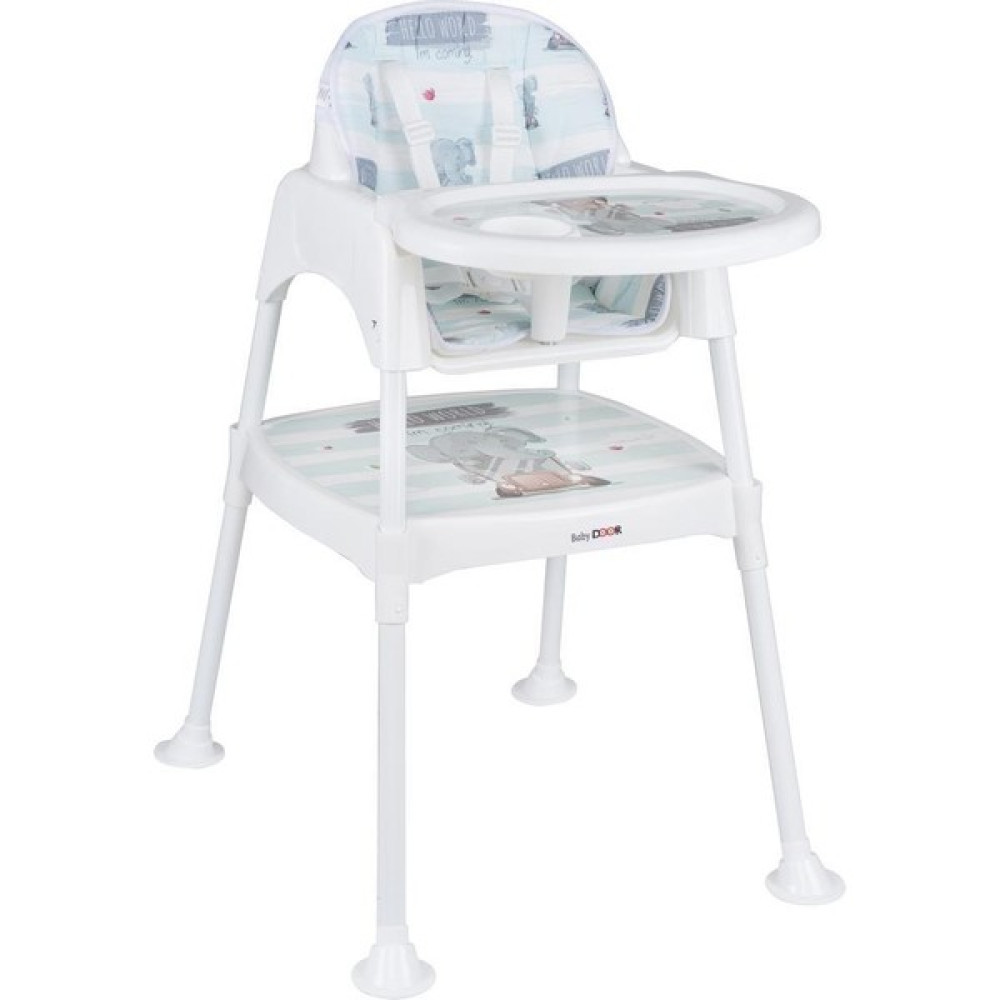 Baby Door Babydoor & Mama Filli Çalışma Masalı Pedli Mama Sandalyesi 3in 1 - Kırmızı Mama Sandalyesi Fiyatı