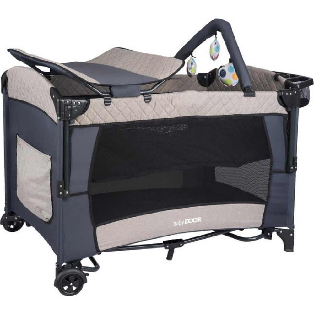 Baby Door Mia Comfort Anne Yanı Park Yatak Oyun Parkı Bej 70X110 cm - 70 x 110 - Kahverengi Park Yatak / Oyun Parkı Fiyatı
