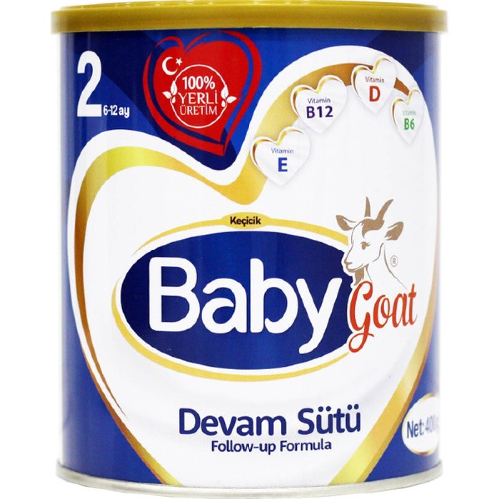 Baby Goat 2 Keçi Sütü Bazlı Bebek Sütü 400 gr Bebek Beslenme Gereçleri Fiyatı