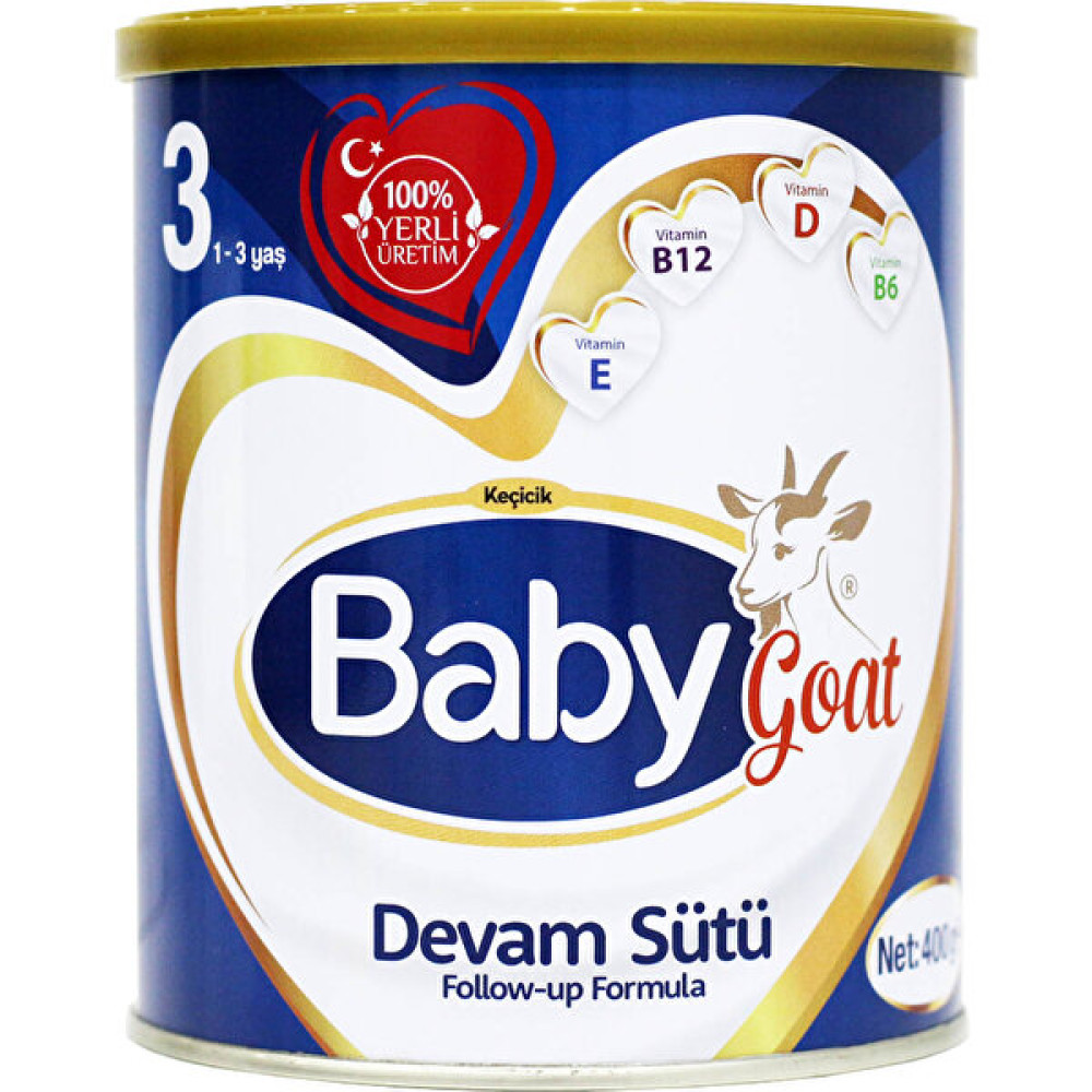 Baby Goat 3 Keçi Sütü Bazlı Bebek Sütü 400g Bebek Beslenme Gereçleri Fiyatı
