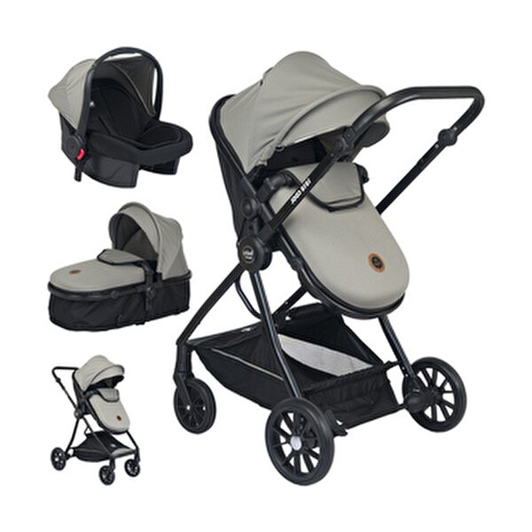Baby Home 1010 Qool Travel Sistem Bebek Arabası Seyahat Sistem Puset - Siyah Bebek Arabası ve Pusetler Fiyatı