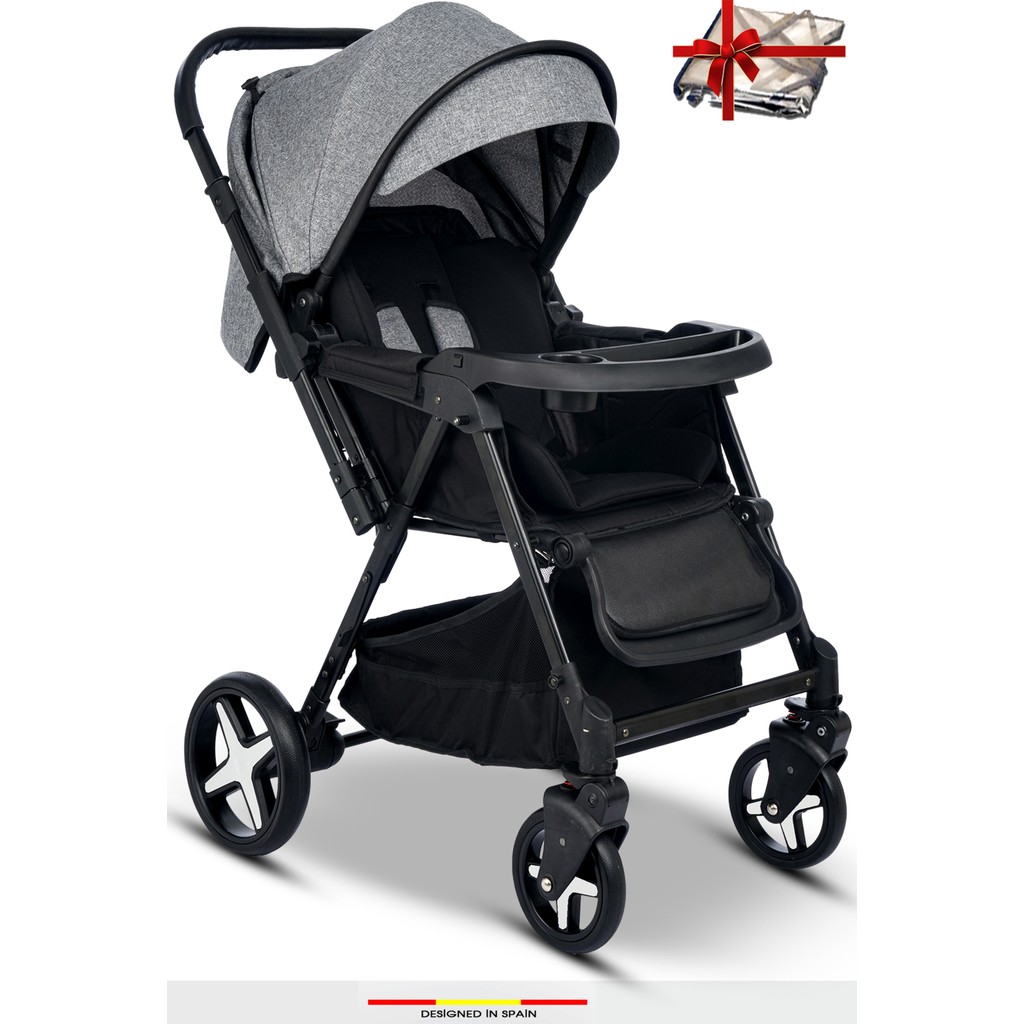 Baby Home 810 XTİ Yeni Nesil Çift Yönlü Bebek Arabası - Gri Bebek Arabası ve Pusetler Fiyatı